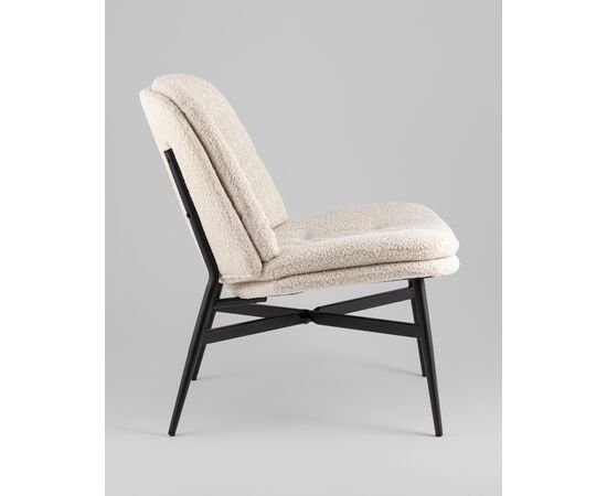 Кресло лаунж Tail кремовый, изображение 8 | Интернет магазин мебели и декора LifeDekor