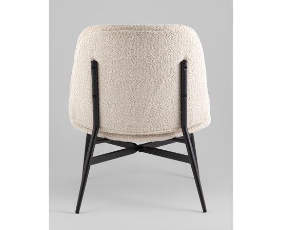 Кресло лаунж Tail кремовый, изображение 10 | Интернет магазин мебели и декора LifeDekor