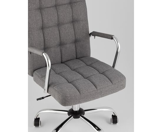 Кресло офисное TopChairs Comfo серый, изображение 10 | Интернет магазин мебели и декора LifeDekor