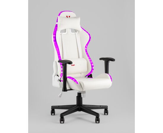 Кресло спортивное TopChairs GMM-080 белый на черной базе, изображение 5 | Интернет магазин мебели и декора LifeDekor