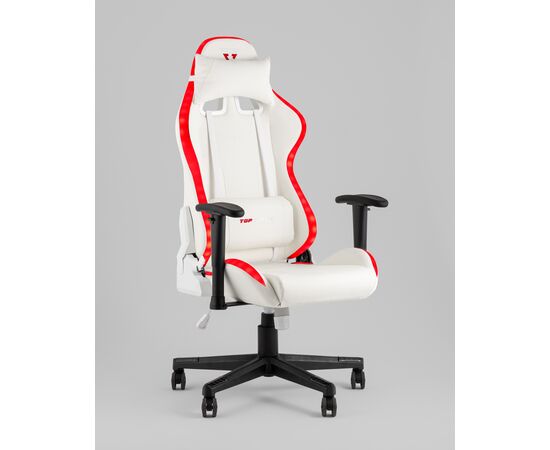 Кресло спортивное TopChairs GMM-080 белый на черной базе, изображение 7 | Интернет магазин мебели и декора LifeDekor