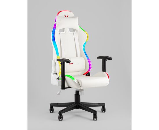 Кресло спортивное TopChairs GMM-080 белый на черной базе, изображение 2 | Интернет магазин мебели и декора LifeDekor