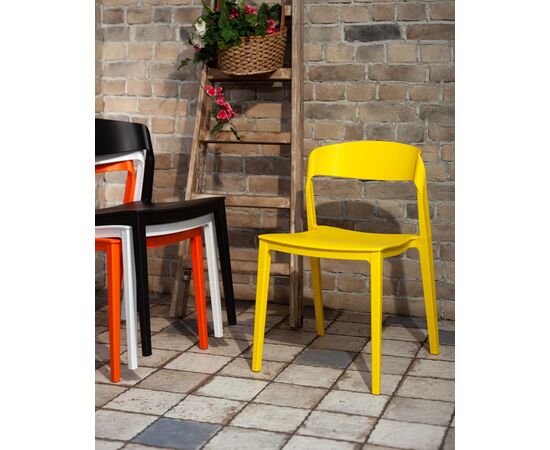 Стул Moris пластик голубой, изображение 23 | Интернет магазин мебели и декора LifeDekor