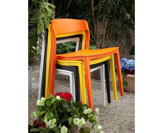 Стул Moris пластик голубой, изображение 24 | Интернет магазин мебели и декора LifeDekor