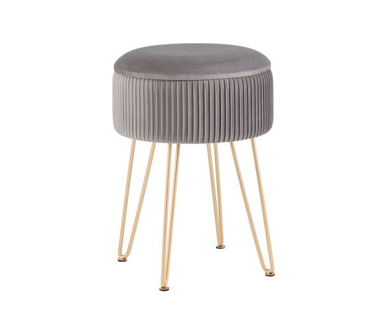 Пуф Астор серый | Интернет магазин мебели и декора LifeDekor