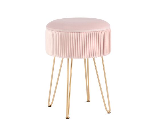 Пуф Астор светло-розовый | Интернет магазин мебели и декора LifeDekor