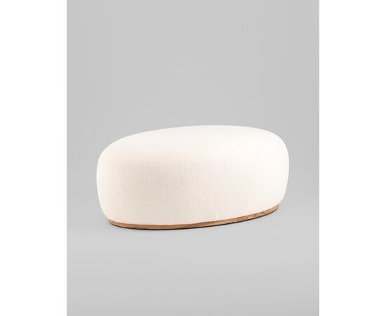 Пуф Полли XL белый, изображение 2 | Интернет магазин мебели и декора LifeDekor