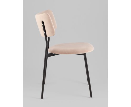 Стул Амелия велюр бежевый, изображение 4 | Интернет магазин мебели и декора LifeDekor