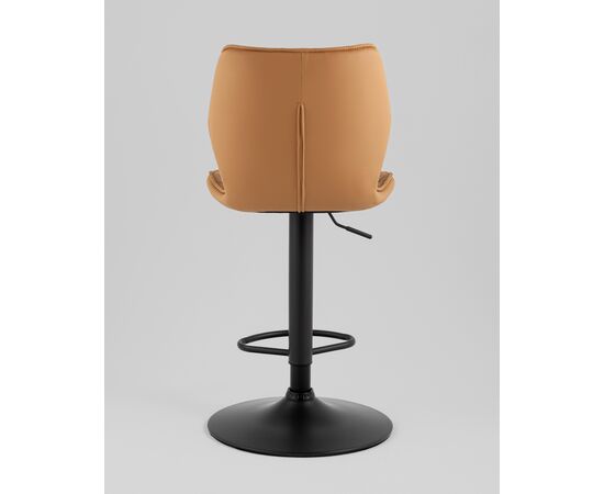 Стул барный Dome экокожа коричневый, изображение 7 | Интернет магазин мебели и декора LifeDekor