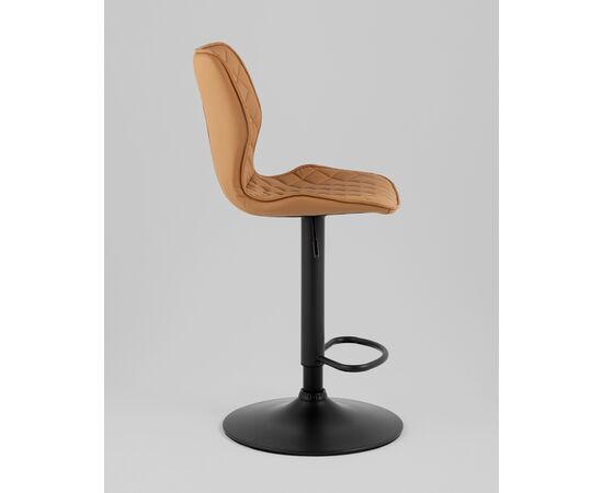 Стул барный Dome экокожа коричневый 2 шт, изображение 5 | Интернет магазин мебели и декора LifeDekor