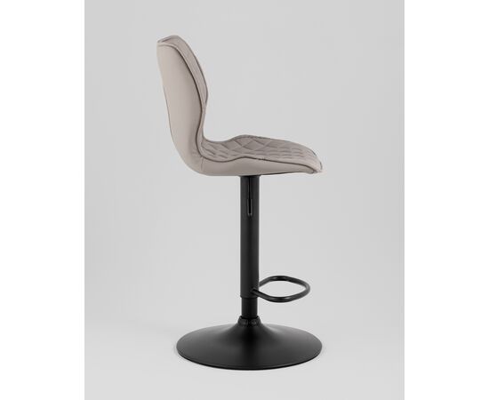 Стул барный Dome экокожа серый, изображение 6 | Интернет магазин мебели и декора LifeDekor