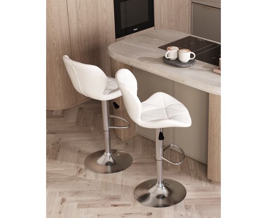 Стул барный Бон белый NP 2 шт, изображение 3 | Интернет магазин мебели и декора LifeDekor
