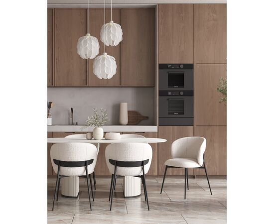 Стул Блейз букле белый, изображение 4 | Интернет магазин мебели и декора LifeDekor