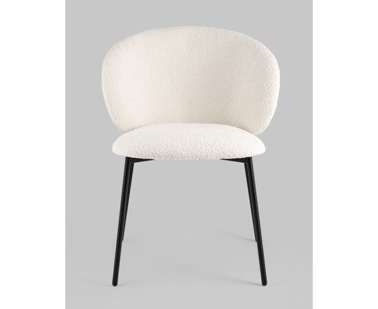 Стул Блейз букле белый, изображение 5 | Интернет магазин мебели и декора LifeDekor