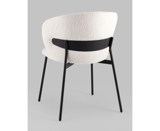 Стул Блейз букле белый, изображение 8 | Интернет магазин мебели и декора LifeDekor