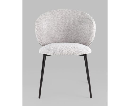 Стул Блейз букле светло-серый, изображение 5 | Интернет магазин мебели и декора LifeDekor