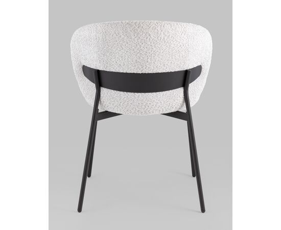 Стул Блейз букле светло-серый, изображение 7 | Интернет магазин мебели и декора LifeDekor