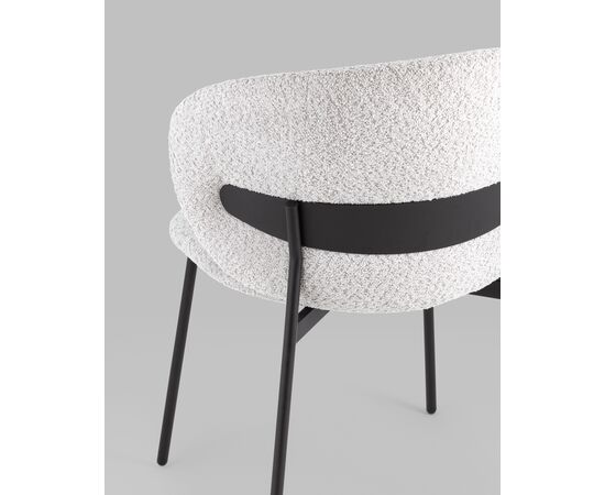 Стул Блейз букле светло-серый, изображение 9 | Интернет магазин мебели и декора LifeDekor