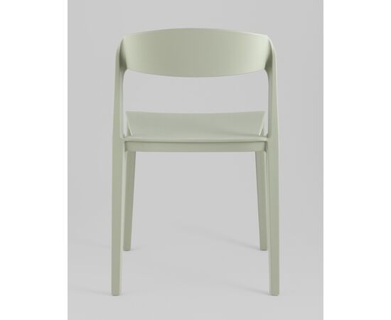 Стул Moris пластик серо-зеленый, изображение 6 | Интернет магазин мебели и декора LifeDekor