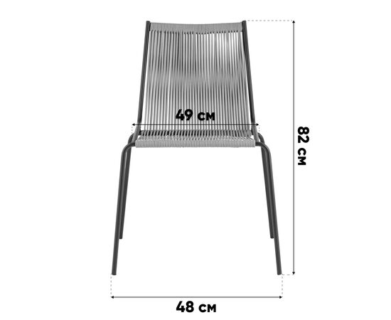 Стул Lanno светло-коричневый, изображение 9 | Интернет магазин мебели и декора LifeDekor