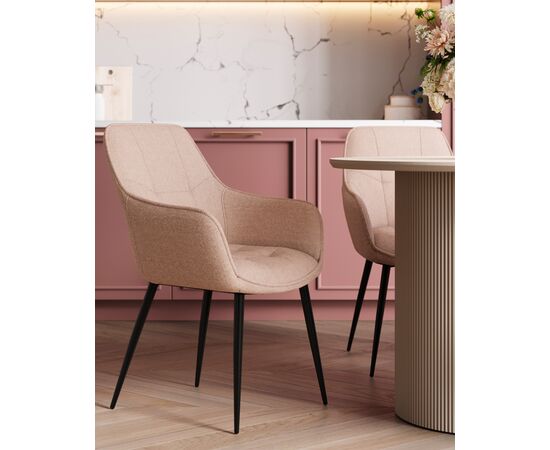 Стул обеденный Noa бежевый, изображение 3 | Интернет магазин мебели и декора LifeDekor