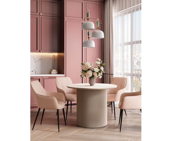 Стул обеденный Noa бежевый, изображение 4 | Интернет магазин мебели и декора LifeDekor