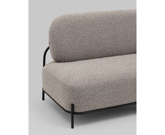 Диван Стоун new ткань букле серо-бежевый, изображение 8 | Интернет магазин мебели и декора LifeDekor