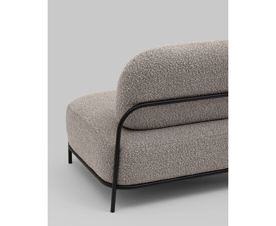 Диван Стоун new ткань букле серо-бежевый, изображение 10 | Интернет магазин мебели и декора LifeDekor