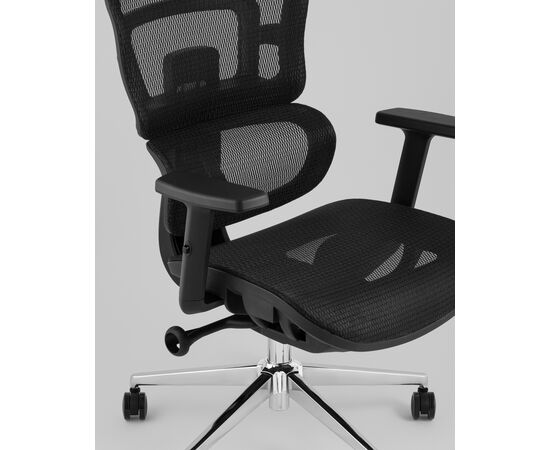 Кресло офисное TopChairs Techno Professional черный, изображение 10 | Интернет магазин мебели и декора LifeDekor