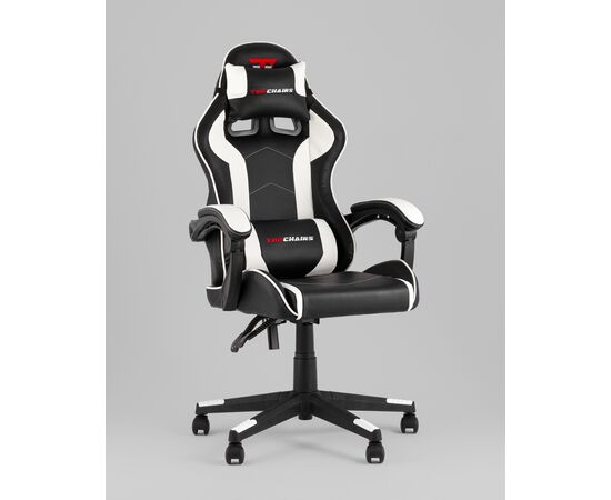 Кресло спортивное TopChairs Shadow черно-белый, изображение 2 | Интернет магазин мебели и декора LifeDekor