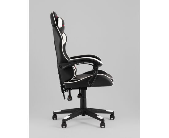 Кресло спортивное TopChairs Shadow черно-белый, изображение 6 | Интернет магазин мебели и декора LifeDekor