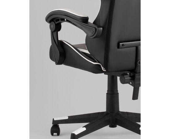 Кресло спортивное TopChairs Shadow черно-белый, изображение 9 | Интернет магазин мебели и декора LifeDekor