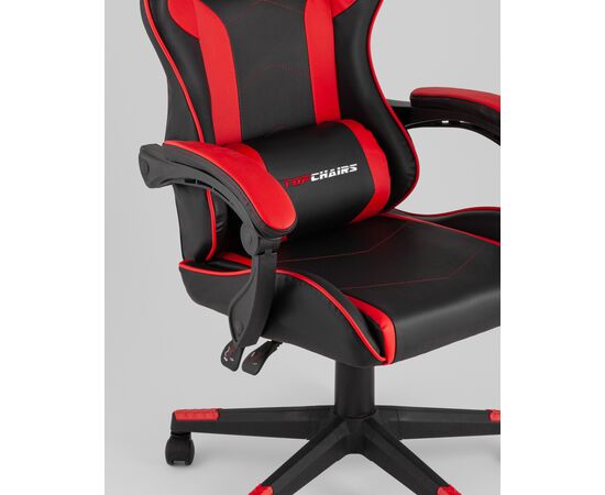 Кресло спортивное TopChairs Shadow черно-красный, изображение 10 | Интернет магазин мебели и декора LifeDekor