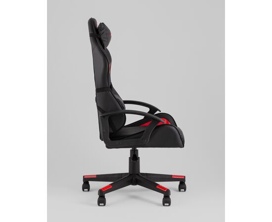 Кресло спортивное TopChairs Warden черно-красный, изображение 6 | Интернет магазин мебели и декора LifeDekor