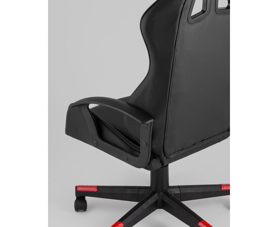 Кресло спортивное TopChairs Warden черно-красный, изображение 10 | Интернет магазин мебели и декора LifeDekor