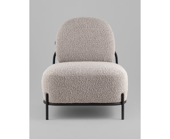 Кресло Стоун new ткань букле серый, изображение 3 | Интернет магазин мебели и декора LifeDekor