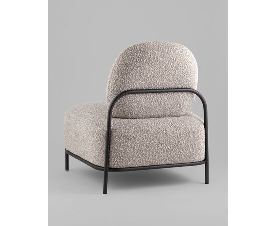 Кресло Стоун new ткань букле серый, изображение 6 | Интернет магазин мебели и декора LifeDekor