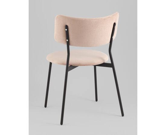 Стул Амелия велюр бежевый, изображение 6 | Интернет магазин мебели и декора LifeDekor