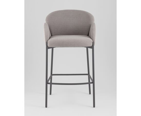 Стул барный Melia серый, изображение 3 | Интернет магазин мебели и декора LifeDekor
