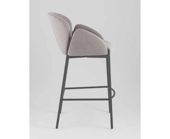Стул барный Melia серый, изображение 4 | Интернет магазин мебели и декора LifeDekor
