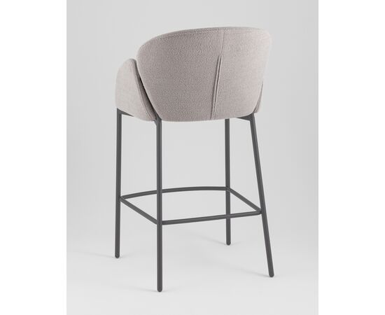 Стул барный Melia серый, изображение 6 | Интернет магазин мебели и декора LifeDekor