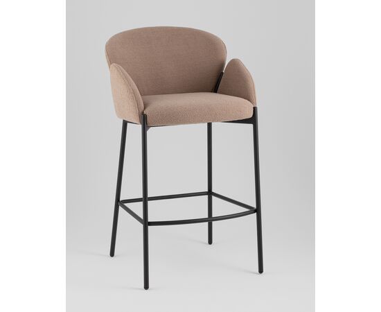 Стул барный Melia светло-коричневый, изображение 2 | Интернет магазин мебели и декора LifeDekor