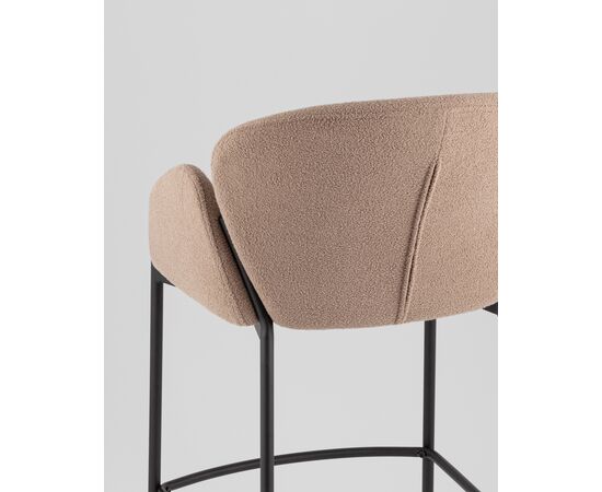 Стул барный Melia светло-коричневый, изображение 7 | Интернет магазин мебели и декора LifeDekor