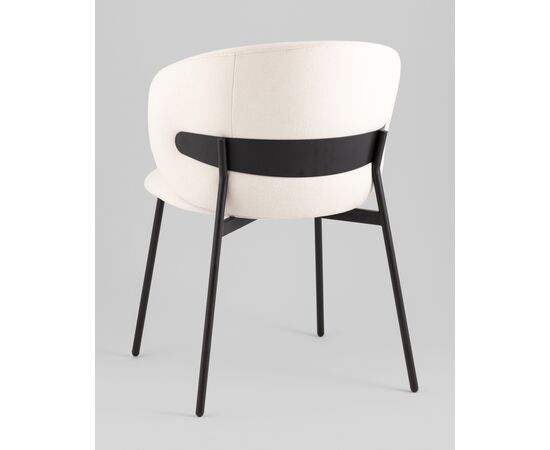 Стул Блейз велюр молочный, изображение 6 | Интернет магазин мебели и декора LifeDekor