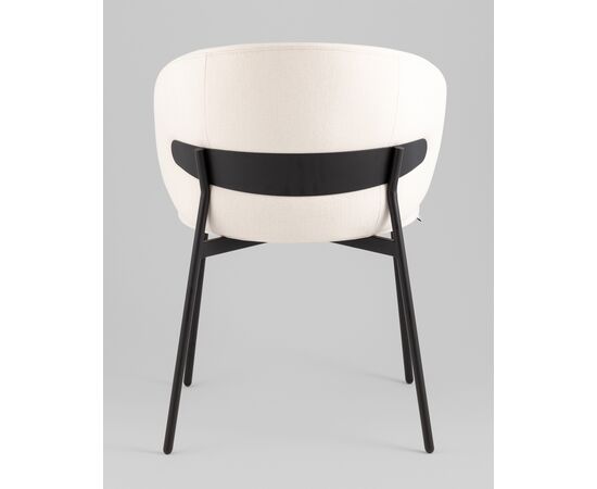 Стул Блейз велюр молочный, изображение 5 | Интернет магазин мебели и декора LifeDekor