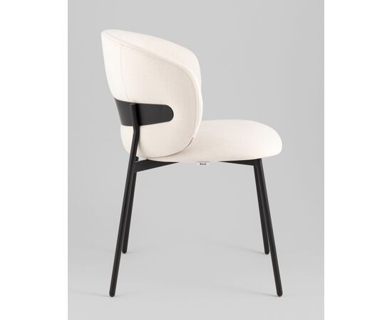 Стул Блейз велюр молочный, изображение 4 | Интернет магазин мебели и декора LifeDekor