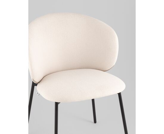 Стул Блейз велюр молочный, изображение 8 | Интернет магазин мебели и декора LifeDekor