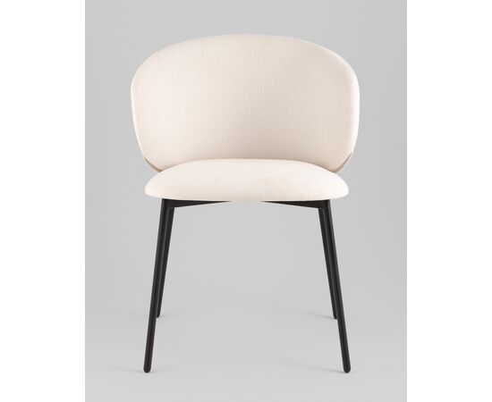 Стул Блейз велюр молочный, изображение 3 | Интернет магазин мебели и декора LifeDekor