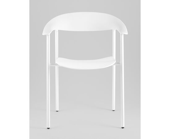Стул Eila пластик белый, изображение 3 | Интернет магазин мебели и декора LifeDekor
