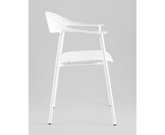 Стул Eila пластик белый, изображение 4 | Интернет магазин мебели и декора LifeDekor